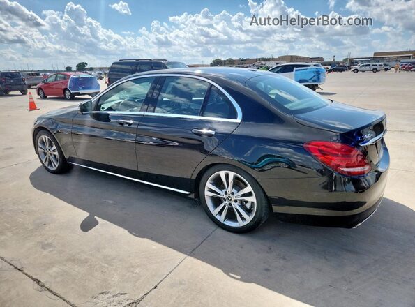 55SWF4HB3JU242966 2018 MERCEDES-BENZ C Black 