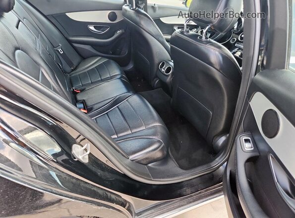 55SWF4HB3JU242966 2018 MERCEDES-BENZ C Black 