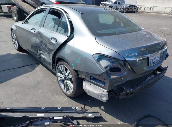 55SWF4JB0JU270640 2018 MERCEDES-BENZ C-CLASS Gray 