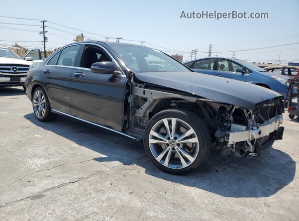 55SWF4JB0JU275661 2018 MERCEDES-BENZ C Black 
