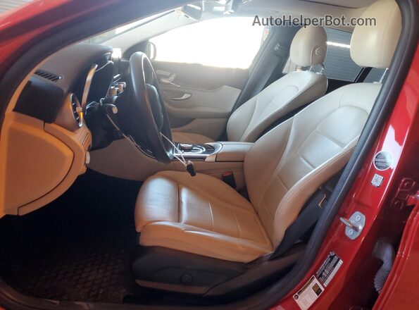 55SWF4JB2JU244993 2018 MERCEDES-BENZ C Red 
