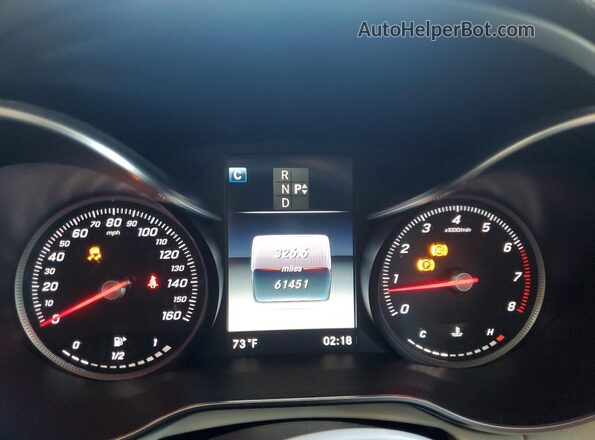 55SWF4JB2JU244993 2018 MERCEDES-BENZ C Red 