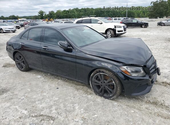 55SWF4JB2JU251426 2018 MERCEDES-BENZ C Black 