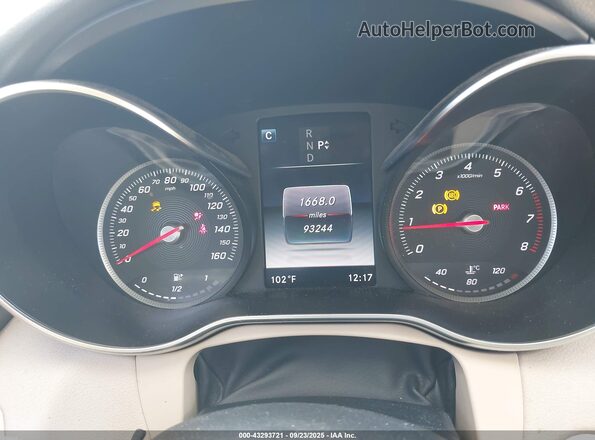 55SWF4JB3GU140960 2016 MERCEDES-BENZ C-CLASS Navy უკანა სავარძლების ხედი