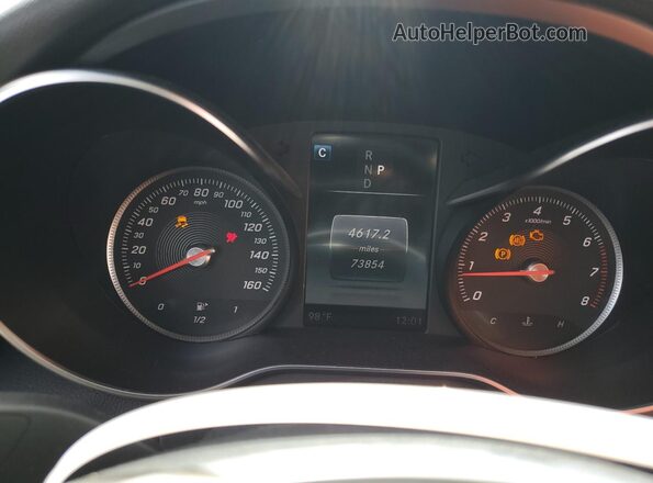 55SWF4JB4JU272844 2018 MERCEDES-BENZ C Black 