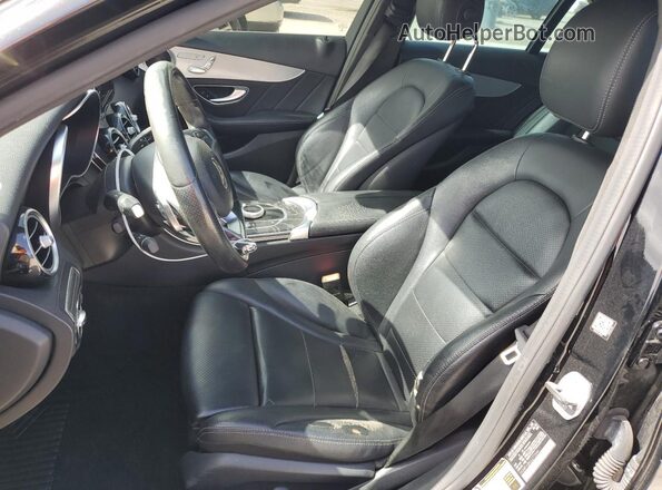 55SWF4JB4JU272844 2018 MERCEDES-BENZ C Black 