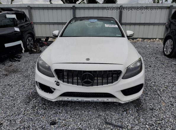 55SWF4JB5JU235902 2018 MERCEDES-BENZ C White 