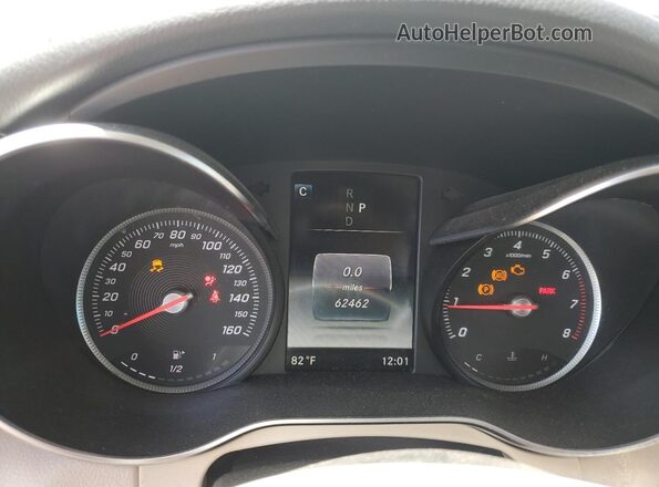 55SWF4JB6JU272375 2018 MERCEDES-BENZ C White 