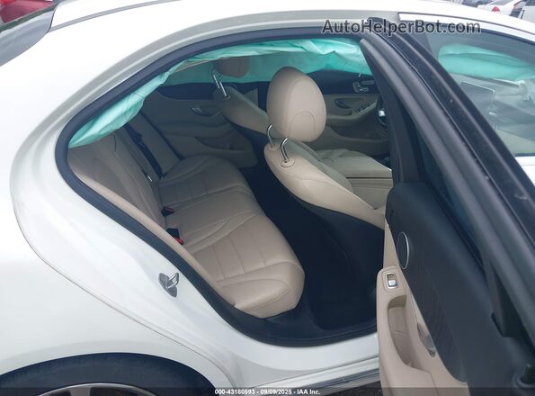 55SWF4JB7GU174478 2016 MERCEDES-BENZ C-CLASS White Вид наклейки з VIN-кодом