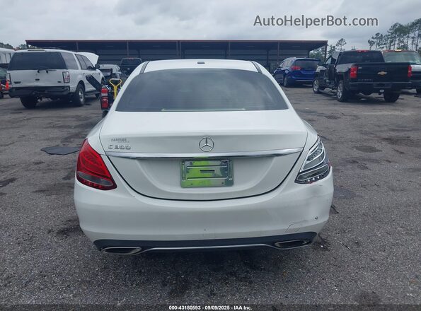 55SWF4JB7GU174478 2016 MERCEDES-BENZ C-CLASS White 