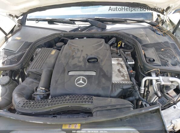 55SWF4JB8GU158516 2016 MERCEDES-BENZ C-CLASS White უკანა ხედი