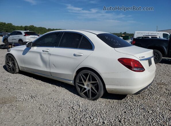 55SWF4JB8JU237868 2018 MERCEDES-BENZ C White 