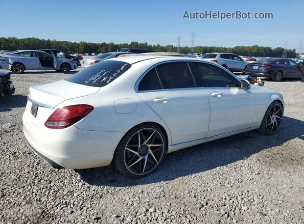 55SWF4JB8JU237868 2018 MERCEDES-BENZ C White 