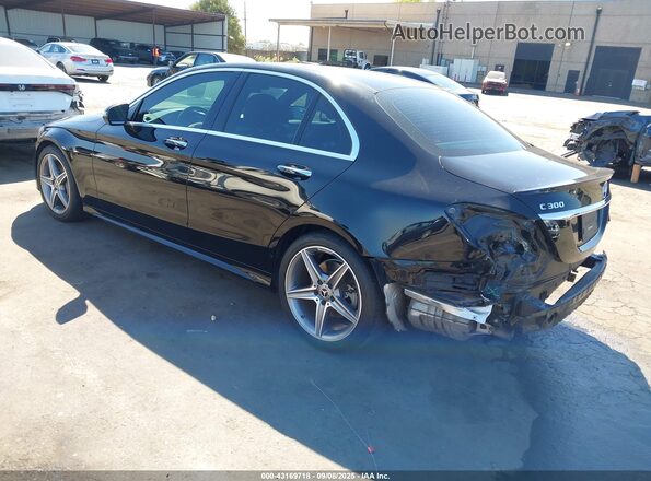 55SWF4JB8JU244206 2018 MERCEDES-BENZ C-CLASS Черный 