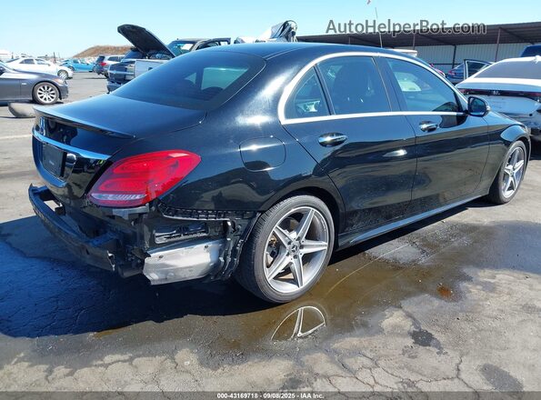 55SWF4JB8JU244206 2018 MERCEDES-BENZ C-CLASS Черный 