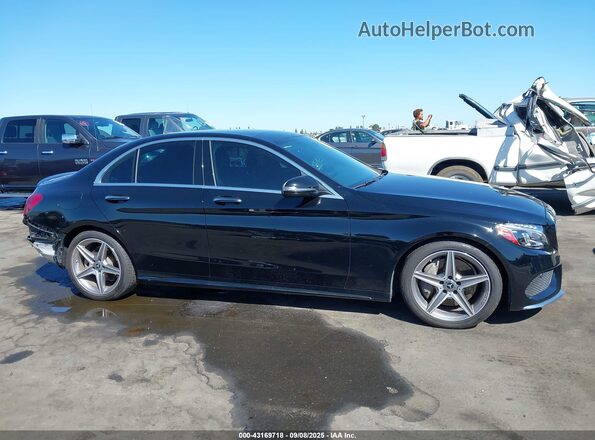 55SWF4JB8JU244206 2018 MERCEDES-BENZ C-CLASS Черный 