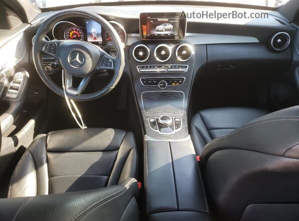 55SWF4KB0JU282530 2018 MERCEDES-BENZ C Черный 