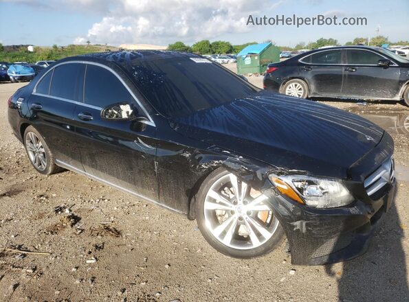 55SWF4KB0JU282530 2018 MERCEDES-BENZ C Черный 