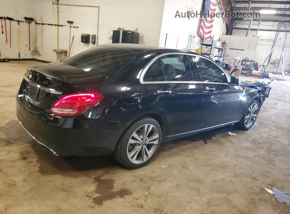 55SWF4KB1JU253375 2018 MERCEDES-BENZ C Black 