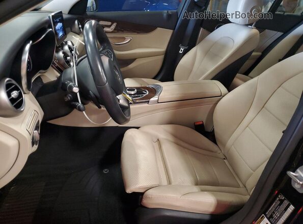 55SWF4KB1JU253375 2018 MERCEDES-BENZ C Black 