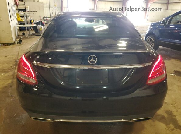 55SWF4KB1JU253375 2018 MERCEDES-BENZ C Black 