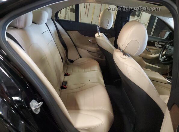 55SWF4KB1JU253375 2018 MERCEDES-BENZ C Black 