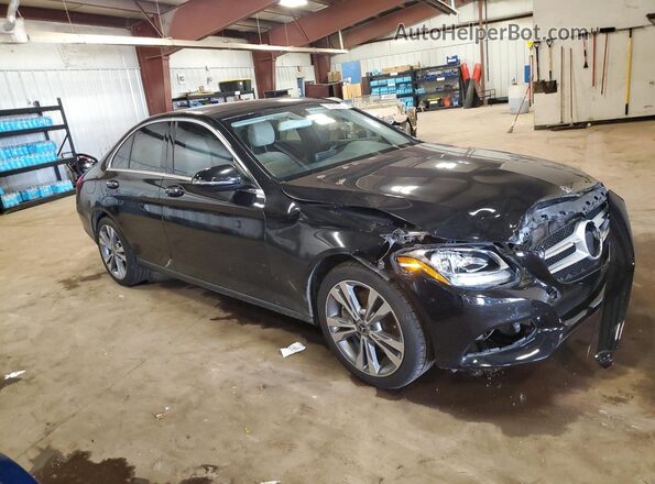 55SWF4KB1JU253375 2018 MERCEDES-BENZ C Black 