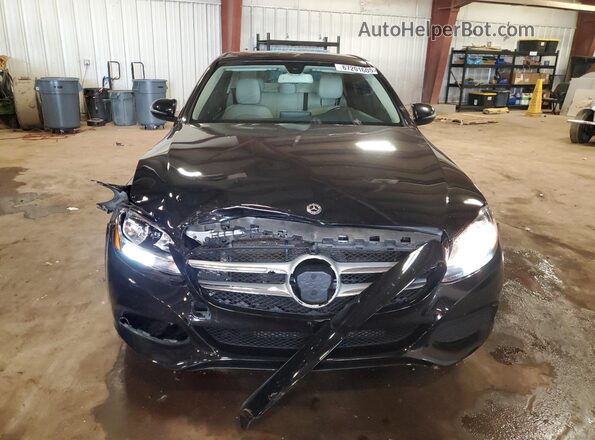55SWF4KB1JU253375 2018 MERCEDES-BENZ C Black 