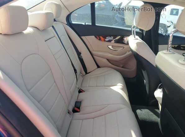 55SWF4KB2JU260741 2018 MERCEDES-BENZ C Синий 