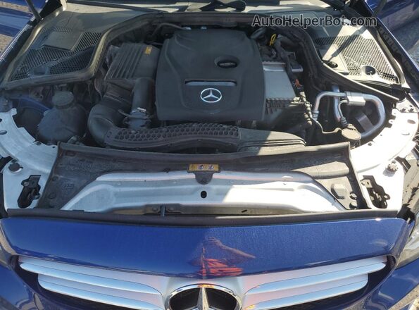 55SWF4KB2JU260741 2018 MERCEDES-BENZ C Синий 