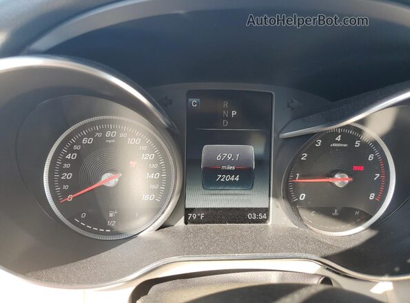55SWF4KB2JU260741 2018 MERCEDES-BENZ C Синий 