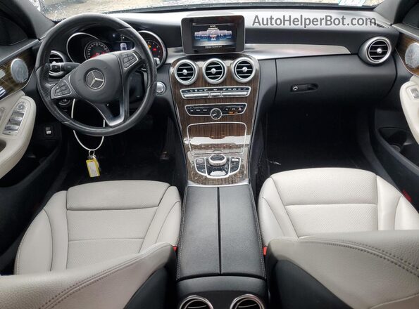 55SWF4KB3JU235010 2018 MERCEDES-BENZ C Black 
