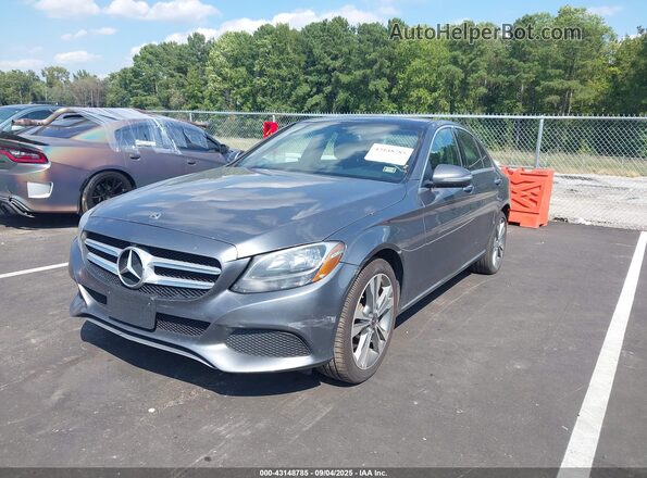55SWF4KB8JU280931 2018 MERCEDES-BENZ C-CLASS Silver 