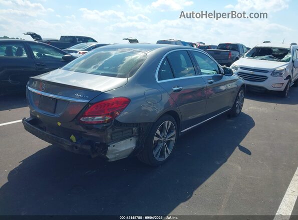 55SWF4KB8JU280931 2018 MERCEDES-BENZ C-CLASS Silver 