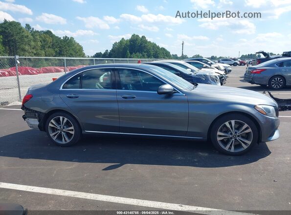 55SWF4KB8JU280931 2018 MERCEDES-BENZ C-CLASS Silver 