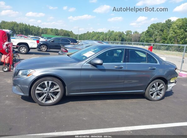 55SWF4KB8JU280931 2018 MERCEDES-BENZ C-CLASS Silver 