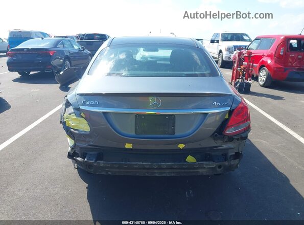 55SWF4KB8JU280931 2018 MERCEDES-BENZ C-CLASS Silver 