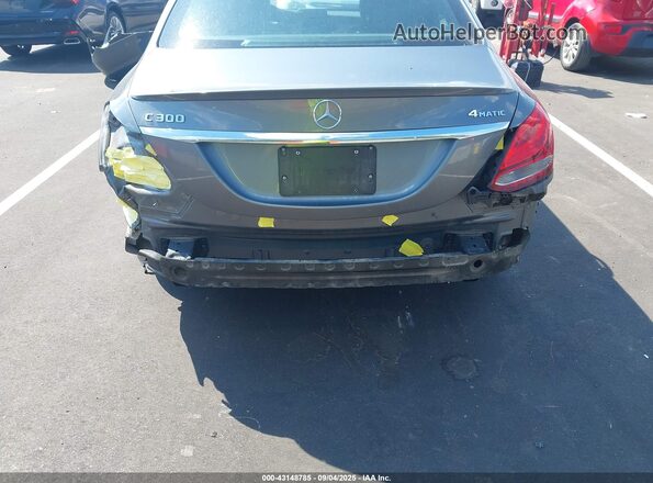 55SWF4KB8JU280931 2018 MERCEDES-BENZ C-CLASS Silver 