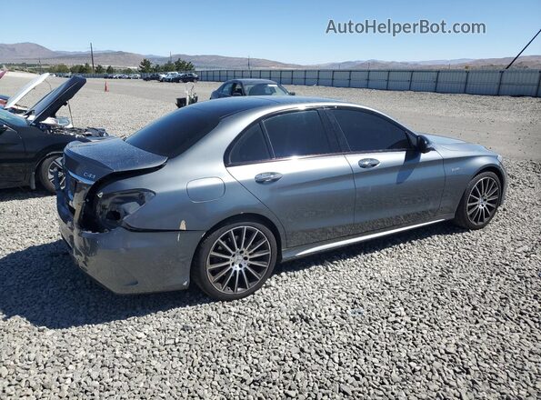 55SWF6EB2JU251965 2018 MERCEDES-BENZ C Gray 