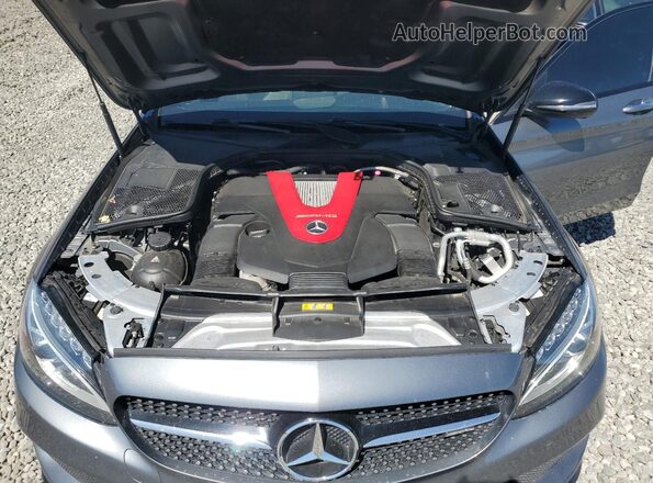 55SWF6EB2JU251965 2018 MERCEDES-BENZ C Gray 