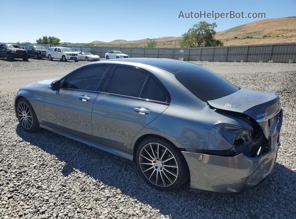 55SWF6EB2JU251965 2018 MERCEDES-BENZ C Gray 
