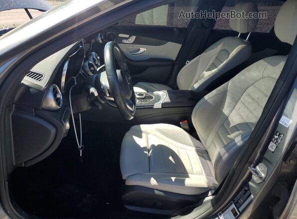 55SWF6EB2JU251965 2018 MERCEDES-BENZ C Gray 