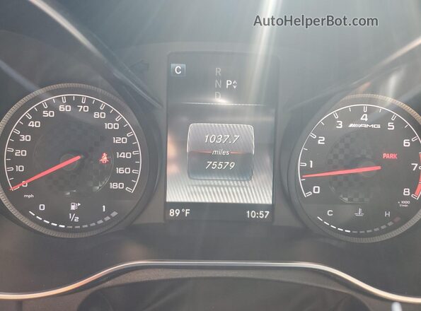 55SWF6EB2JU251965 2018 MERCEDES-BENZ C Gray 