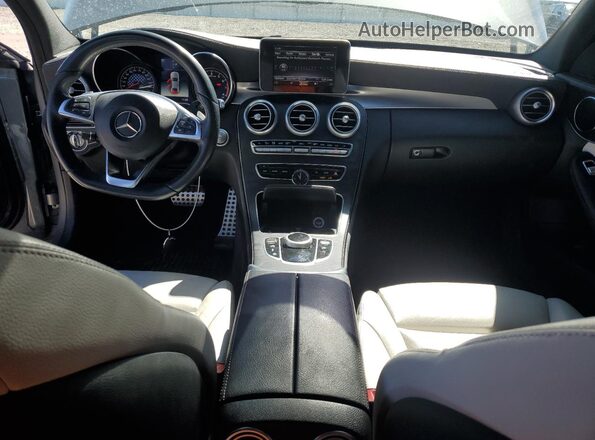 55SWF6EB2JU251965 2018 MERCEDES-BENZ C Gray 