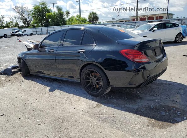 55SWF6EBXJU268738 2018 MERCEDES-BENZ C Black 