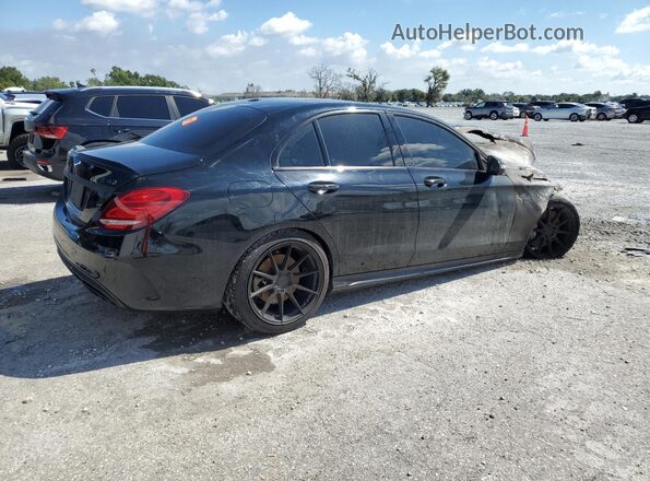 55SWF6EBXJU268738 2018 MERCEDES-BENZ C Black 