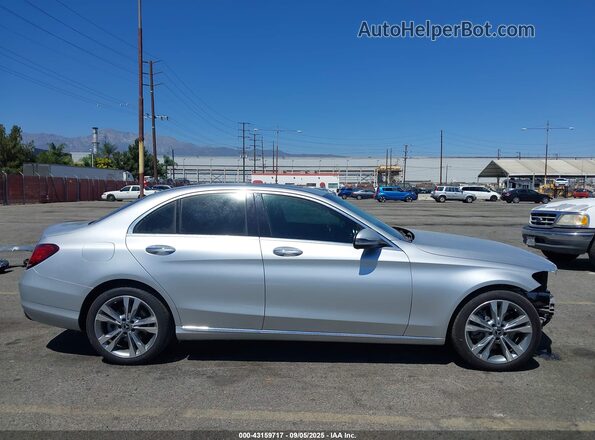 55SWF8DB4LU327220 2020 MERCEDES-BENZ C-CLASS Silver 360 interior view