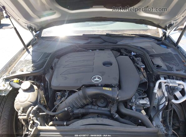 55SWF8DB4LU327220 2020 MERCEDES-BENZ C-CLASS Silver Rear view