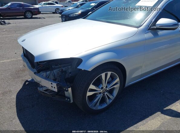 55SWF8DB4LU327220 2020 MERCEDES-BENZ C-CLASS Silver 
