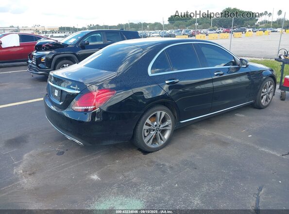 55SWF8DB5LU325993 2020 MERCEDES-BENZ C-CLASS Black Rear right